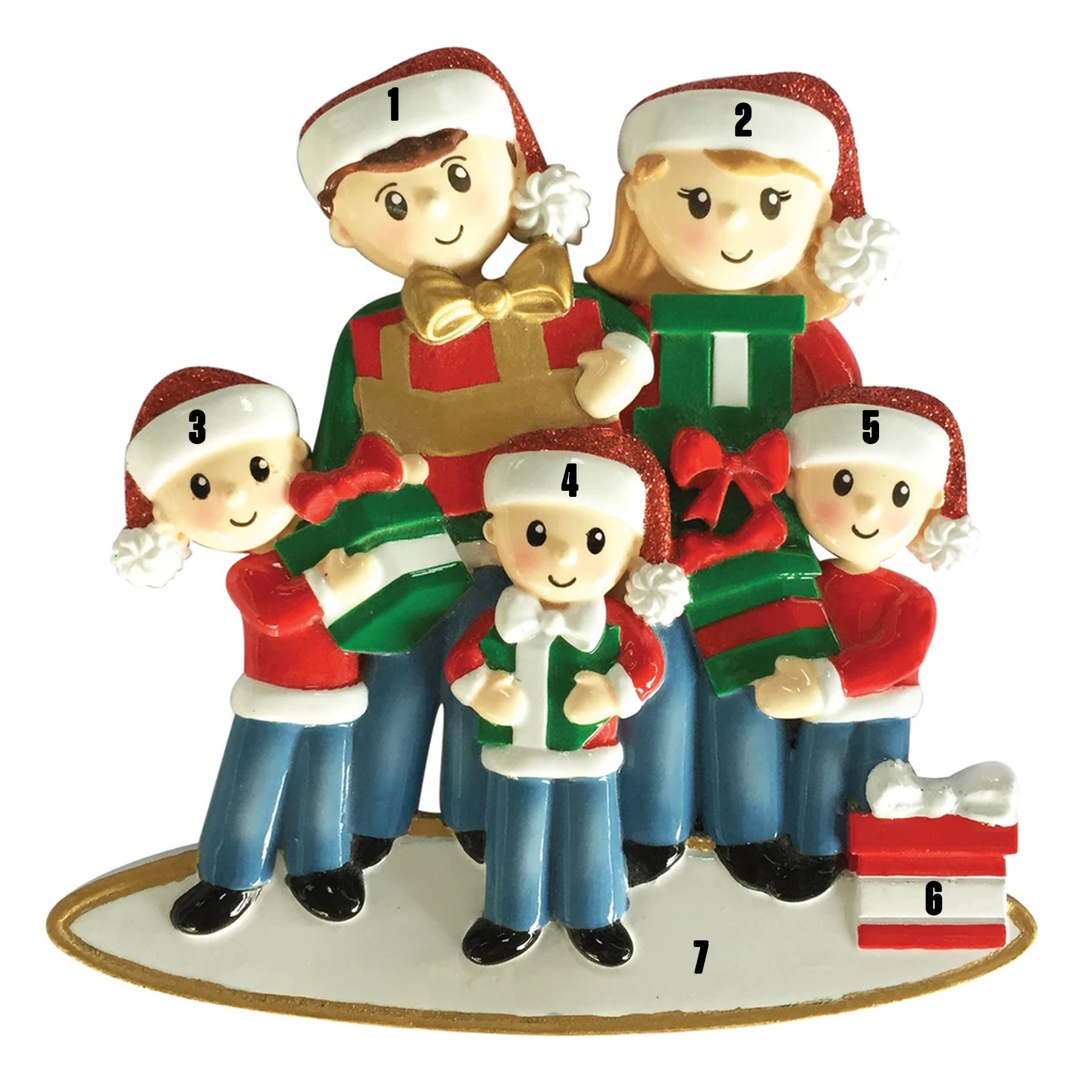 Gift Time - Family of Five (7471025782958)