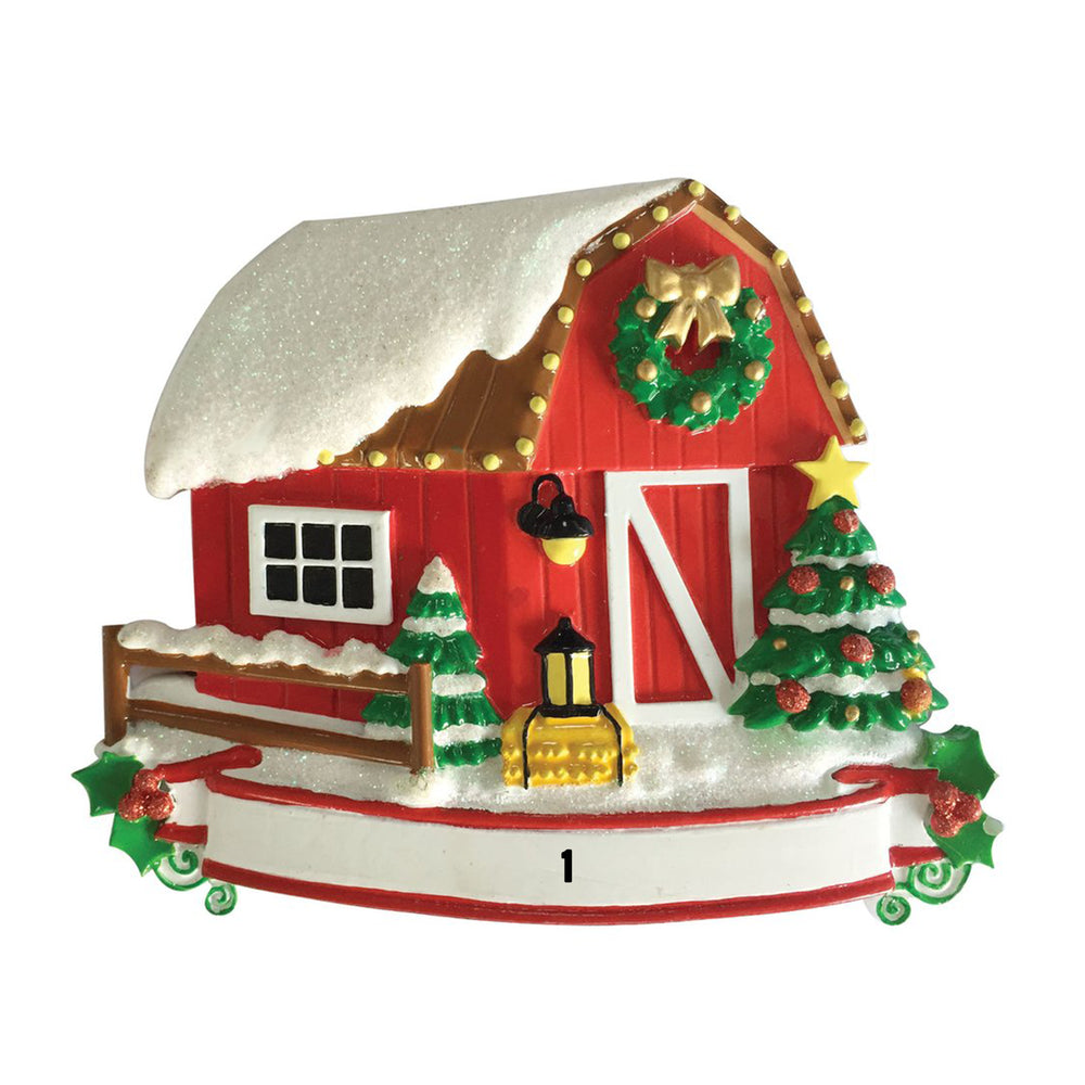 Red Christmas Barn - As Festive as it Gets (7471029715118)