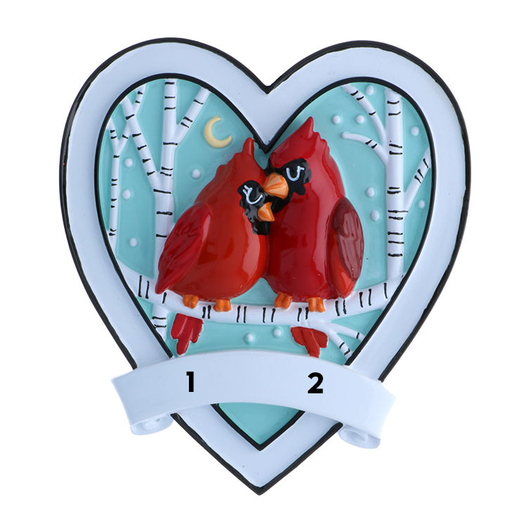 Cardinals in a Heart