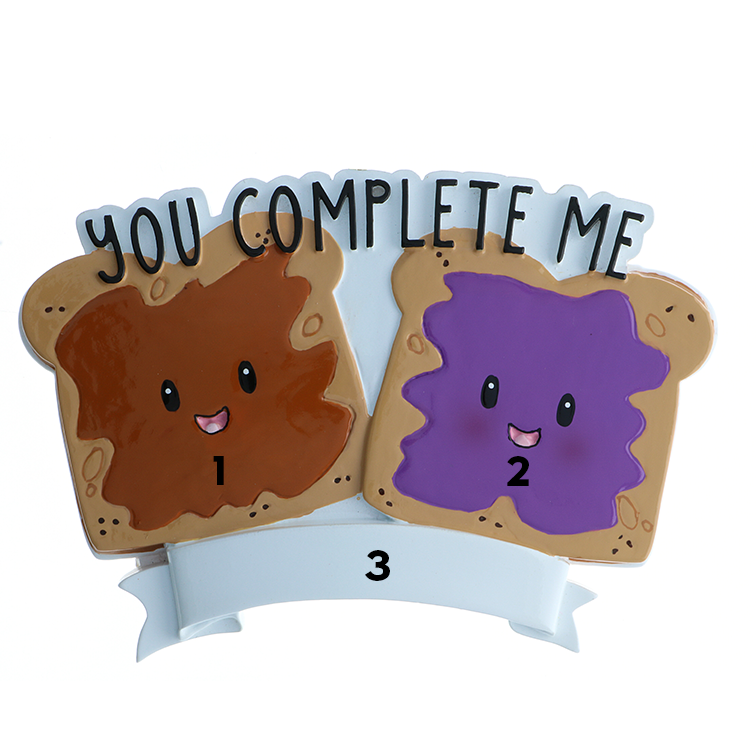 You Complete Me, Peanut Butter and Jelly
