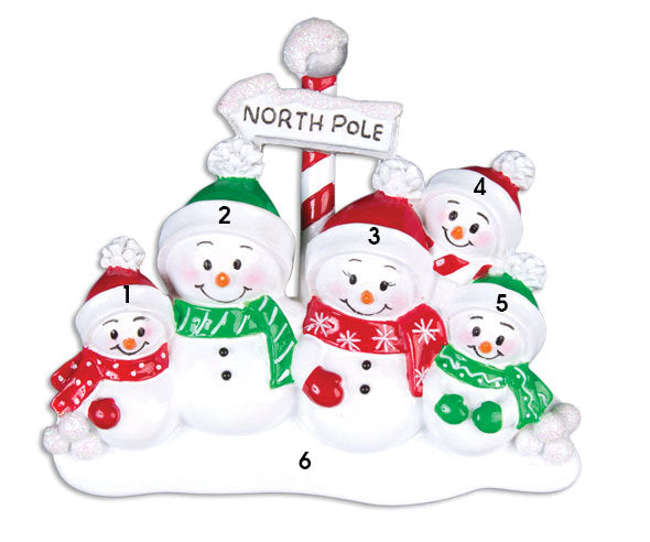 North Pole Family of Five (1748355022961)