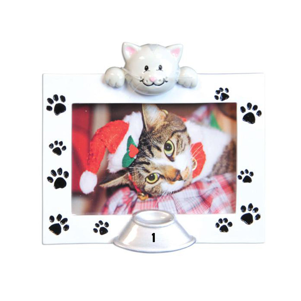 Cat Picture Frame Ornament (7471024439470)
