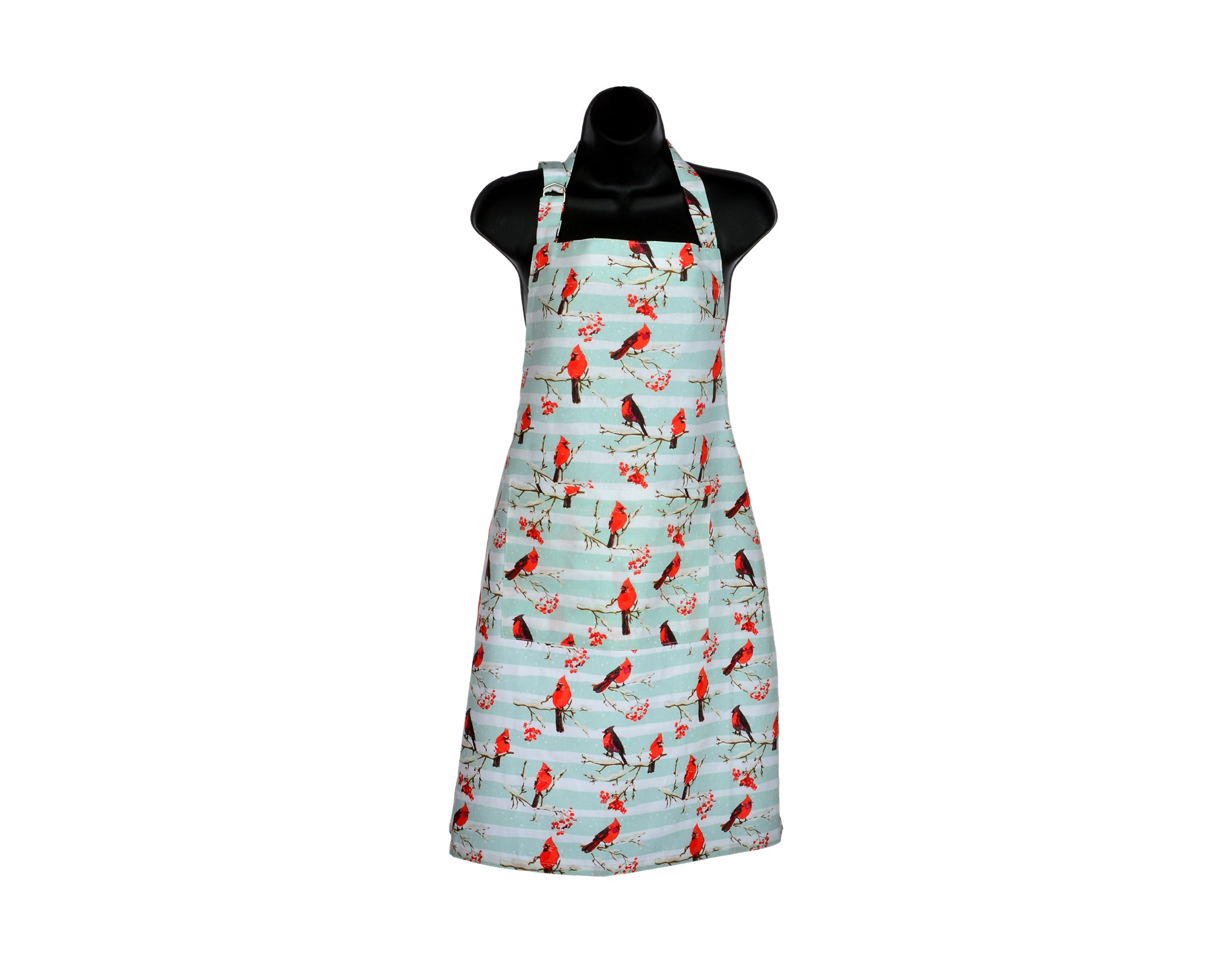 Blue & White Cardinal Apron