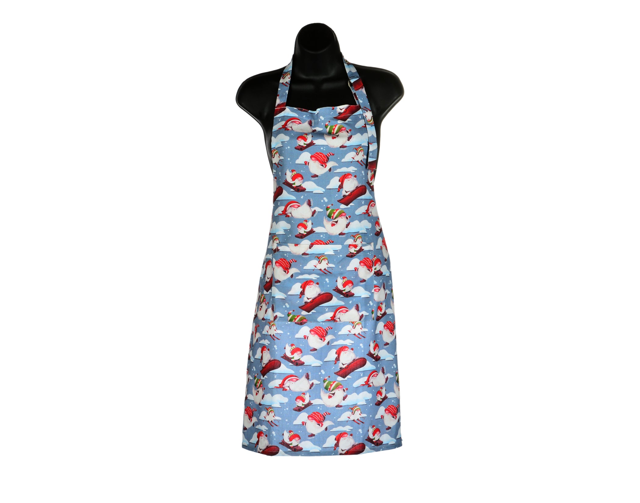 Gnome Snowboarding Apron