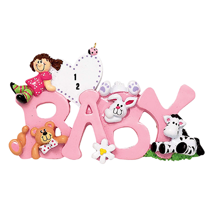 Santa'Ville-Baby Pink - BABY Letters (7451248165038)