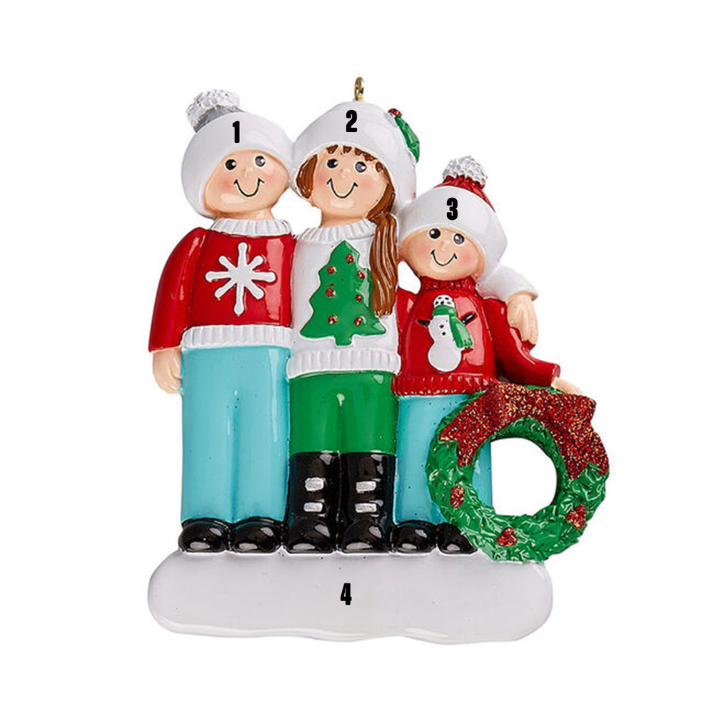 Ugly Christmas Sweater - Family of Three (7471022833838)