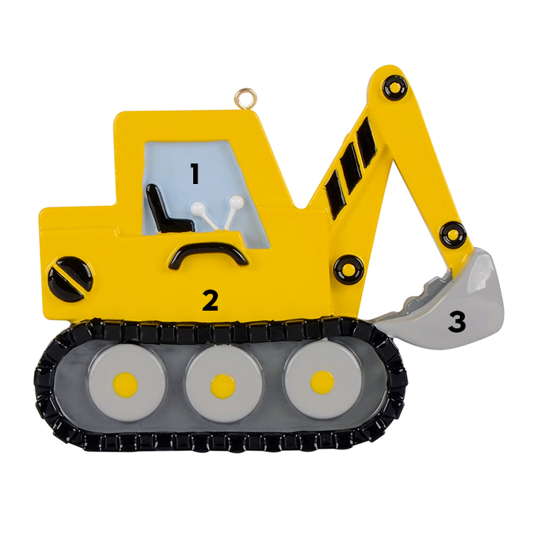 Yellow Excavator