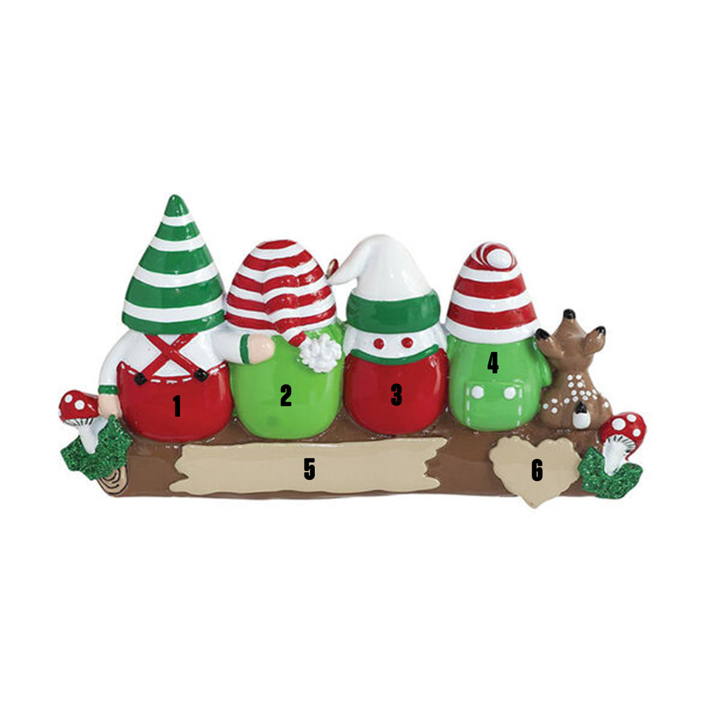 Gnomes Christmas - Family of Four (7471020966062)
