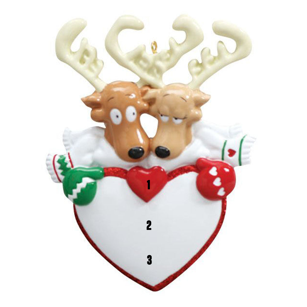 Reindeer Couple - Big Heart (7471022178478)