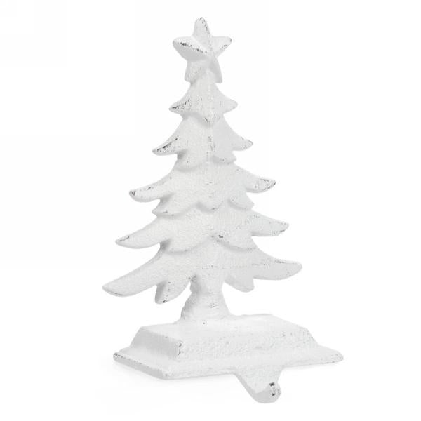 White Tree Stocking Holder