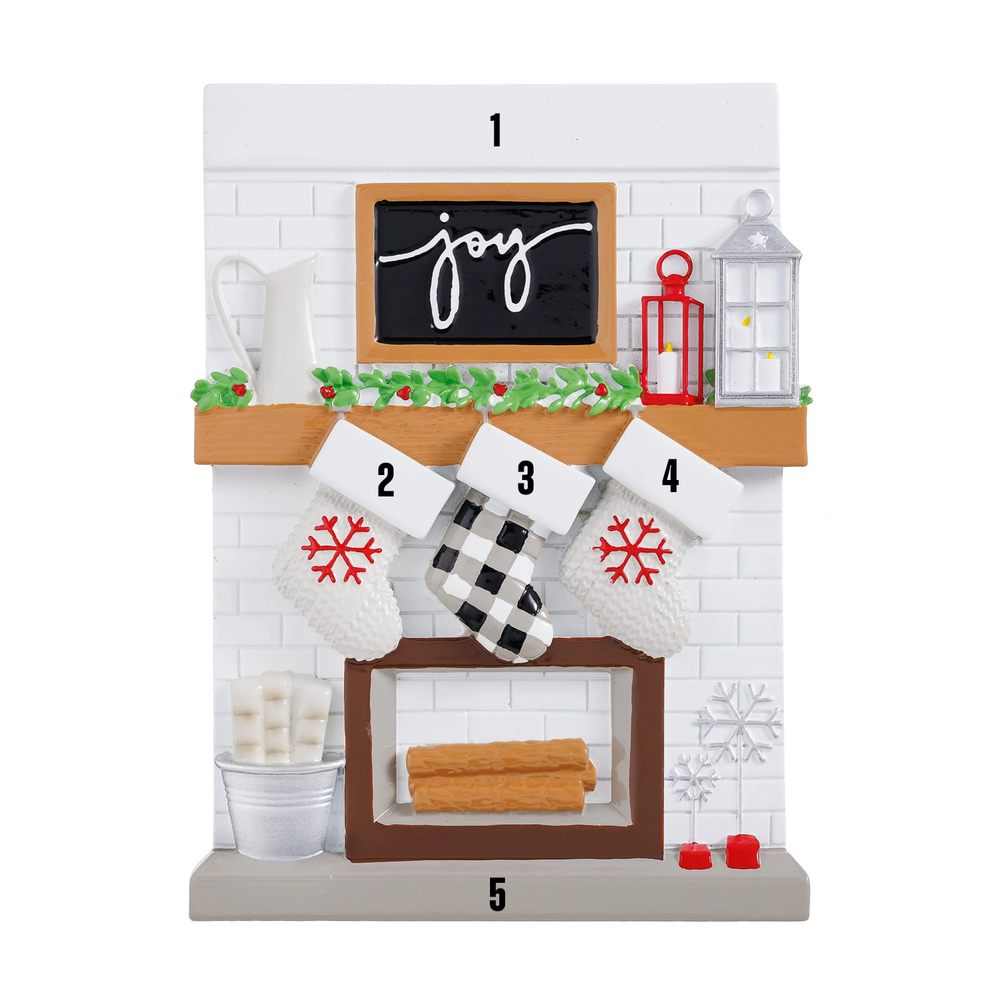 TT - Mantle Table Top - Family of Three