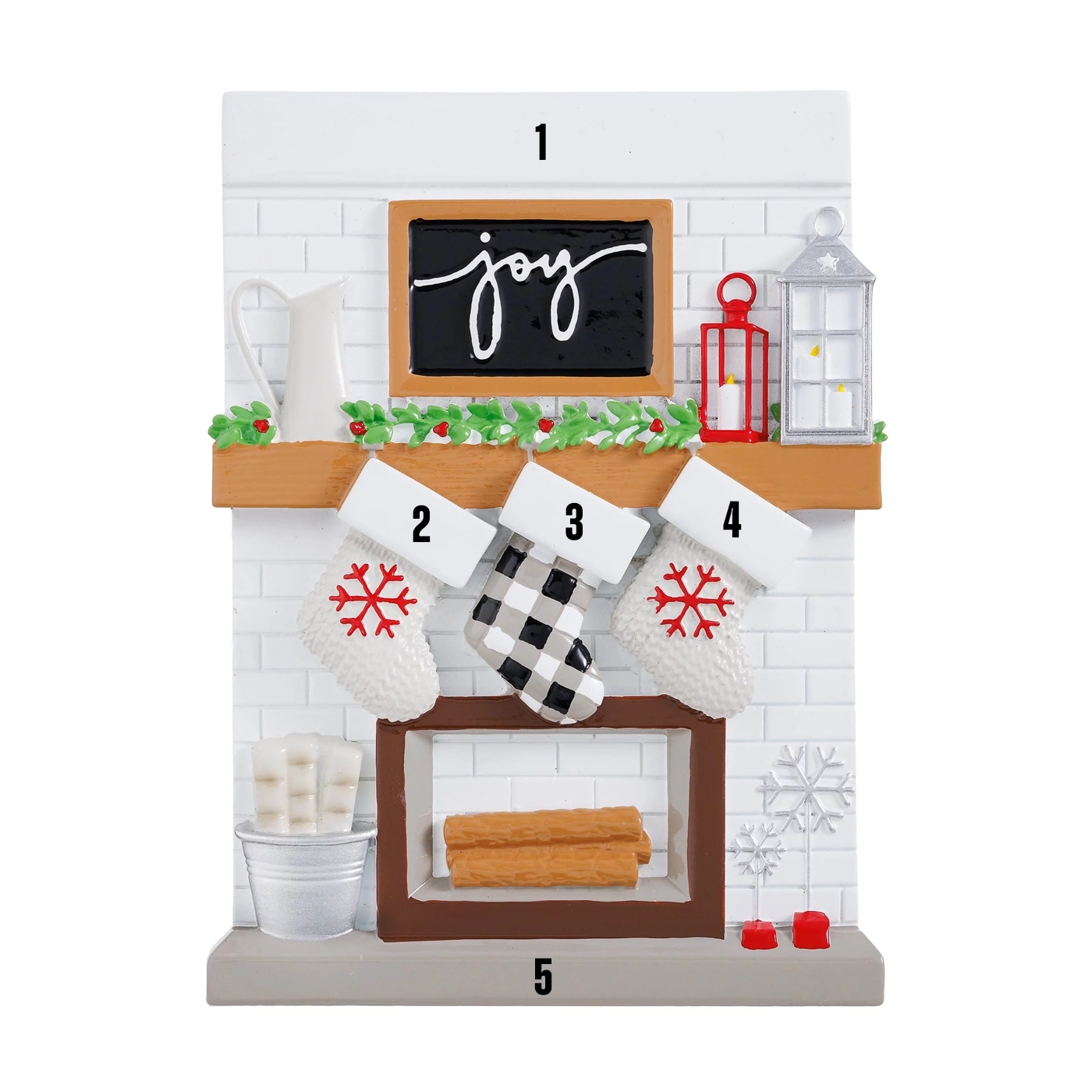 TT - Mantle Table Top - Family of Three