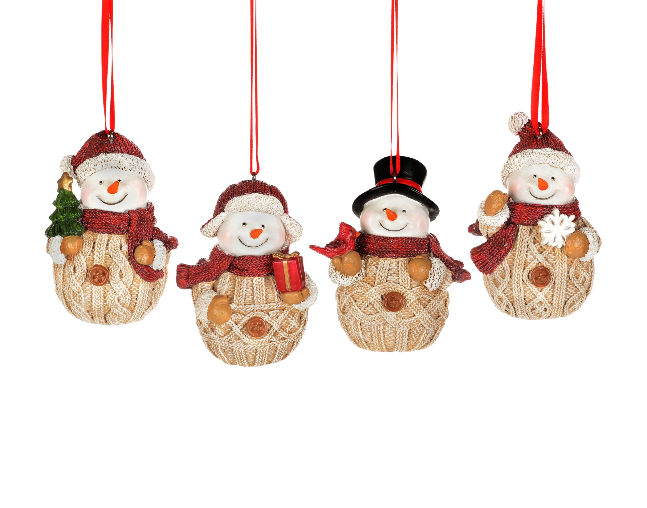 Snowman in Knitted Sweaters - Assorted