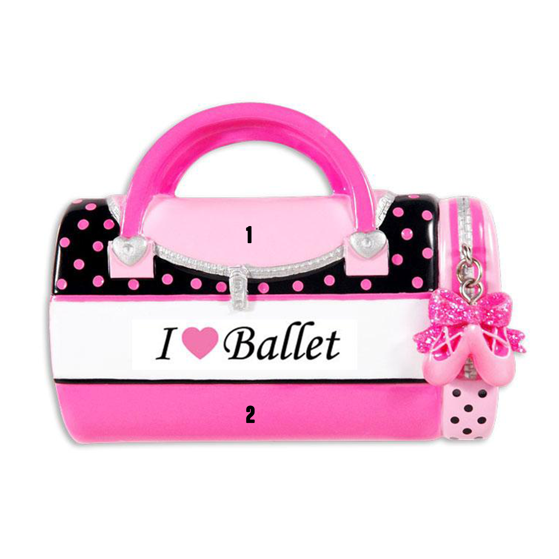 I Love Ballet - Pink Bag (7471026503854)
