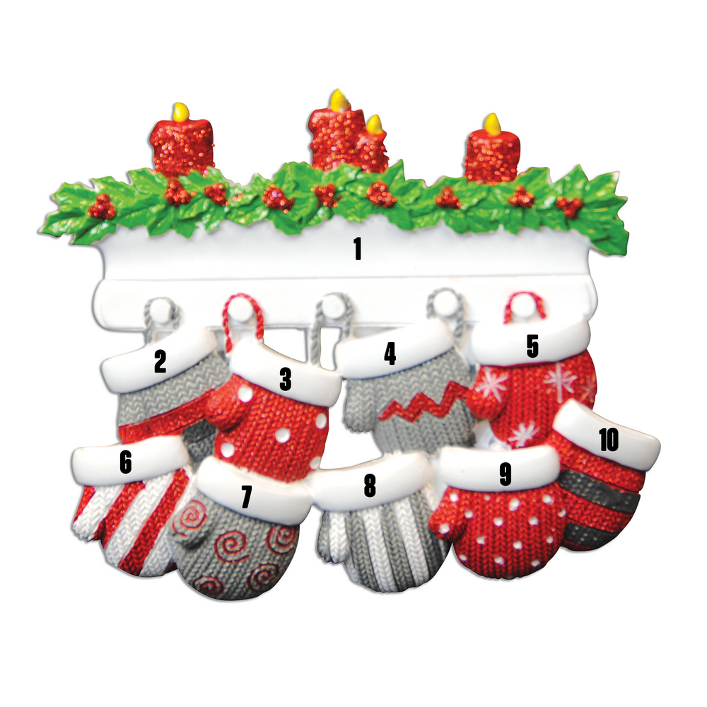 Santa'Ville-Enough mittens for a Family of Nine (7451244462254)