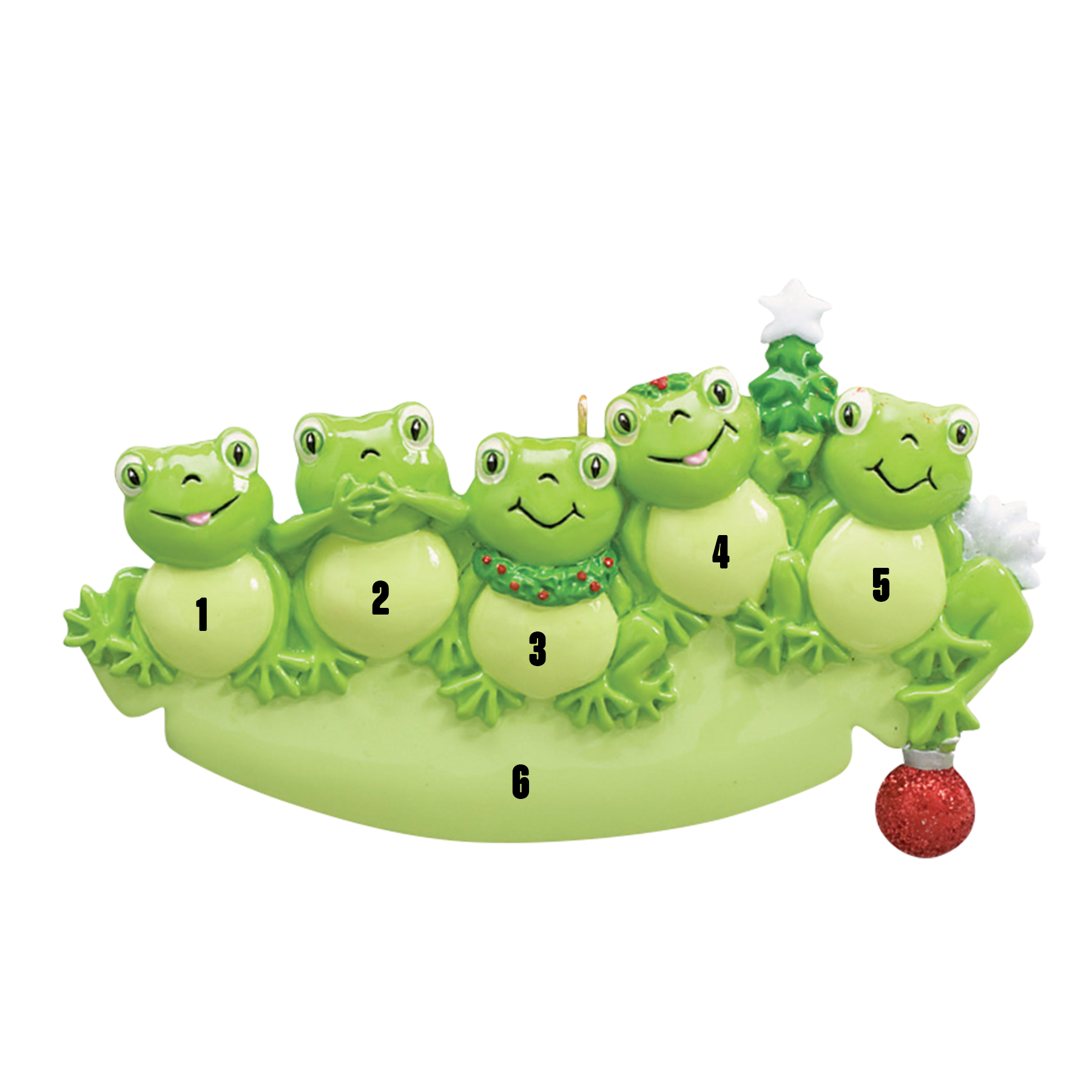 Santa'Ville-A family of Five Frogs (7451248951470)