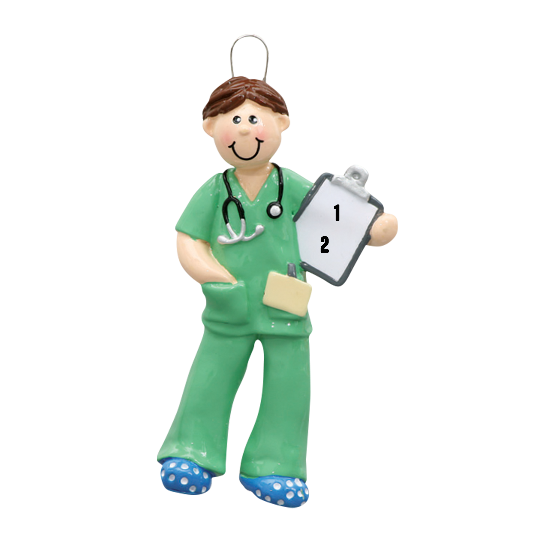Santa'Ville-Male Nurse - Green Scrubs (7451241611438)