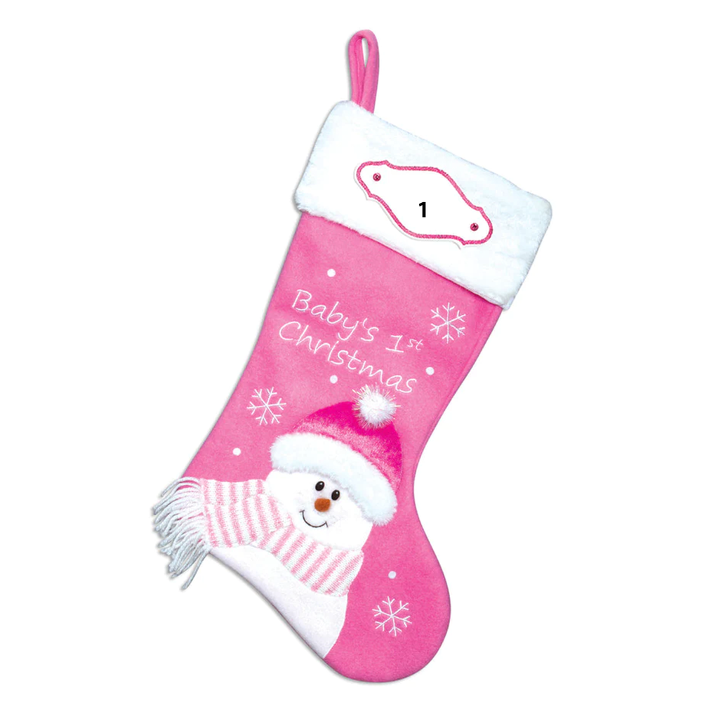 Pink Baby's FC Stocking