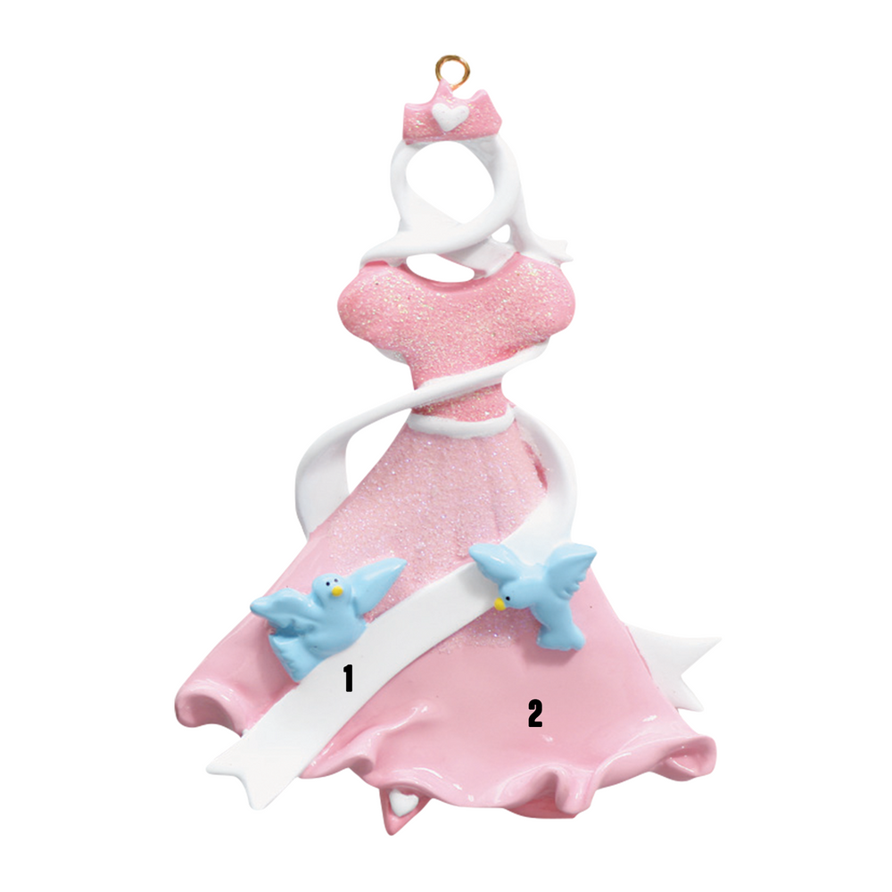 Santa'Ville-Princess Dress - Blue Birds (7451240628398)