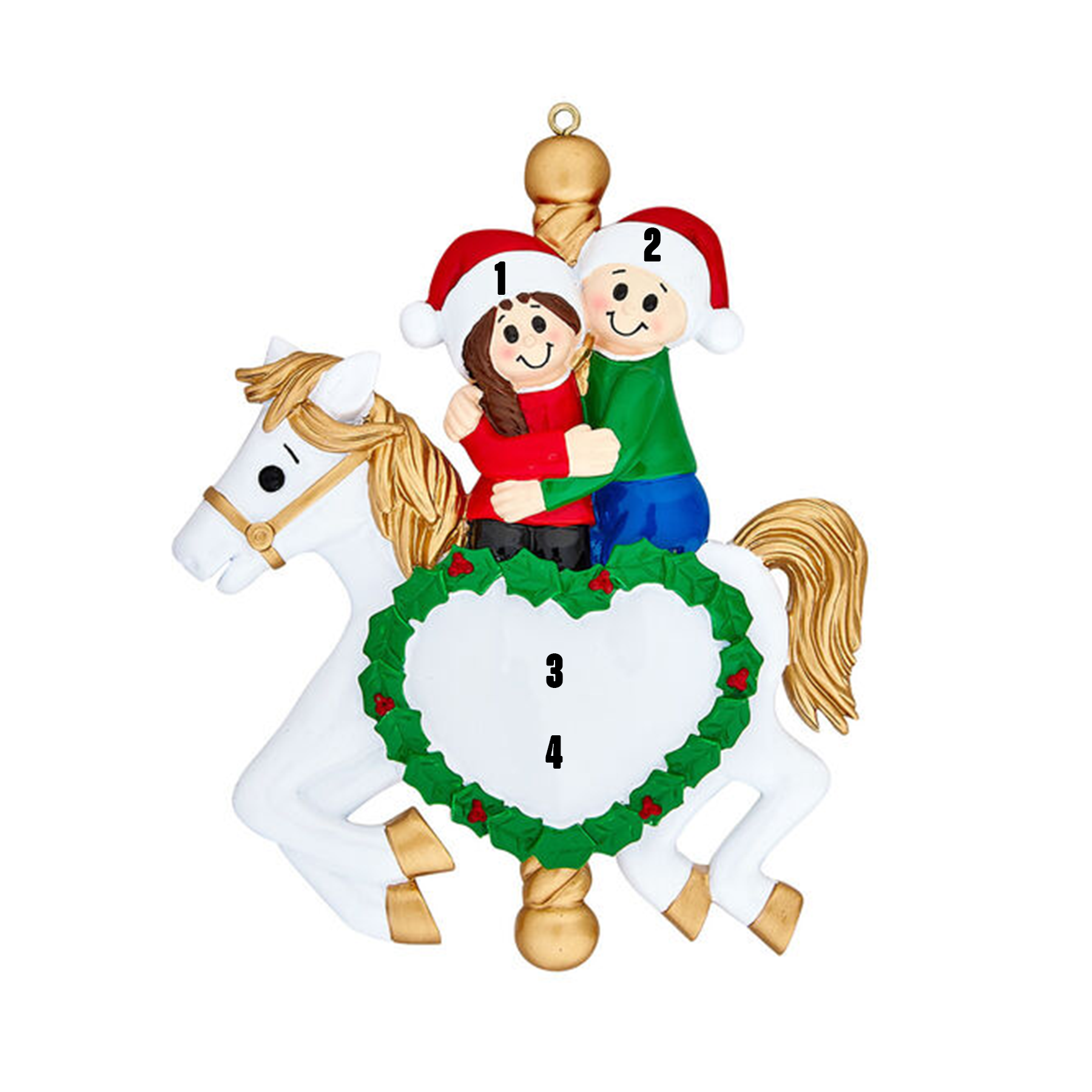 Christmas Carousel Couple (7471020146862)