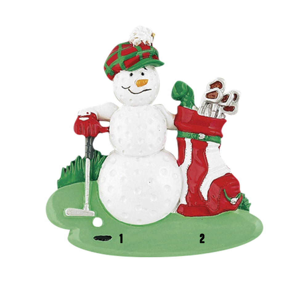 Santa'Ville-Golfing Snowman (7451242889390)