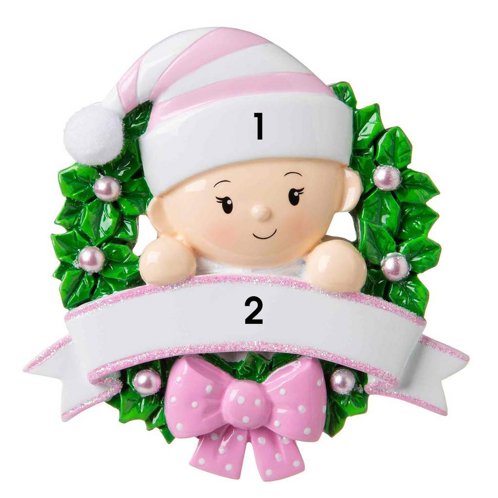 Baby in a Wreath Pink (4354125824113)