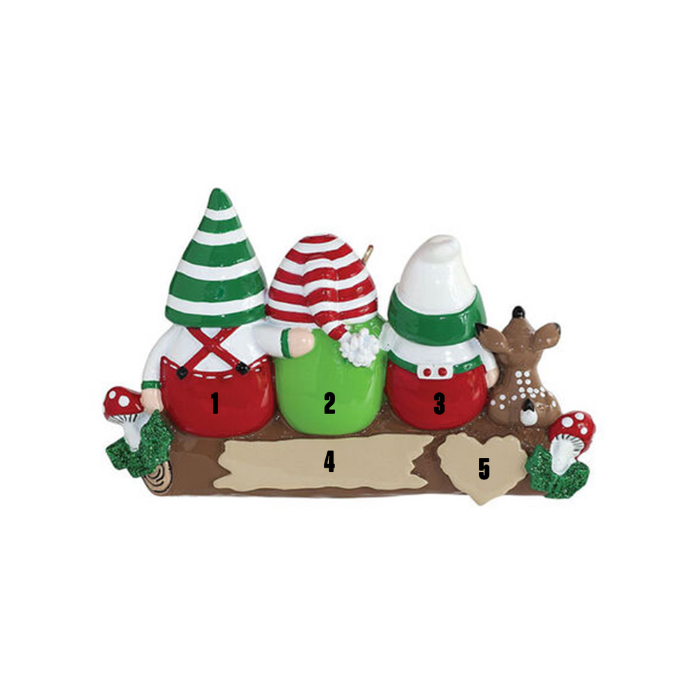 Gnomes Christmas - Family of Three (7471020998830)
