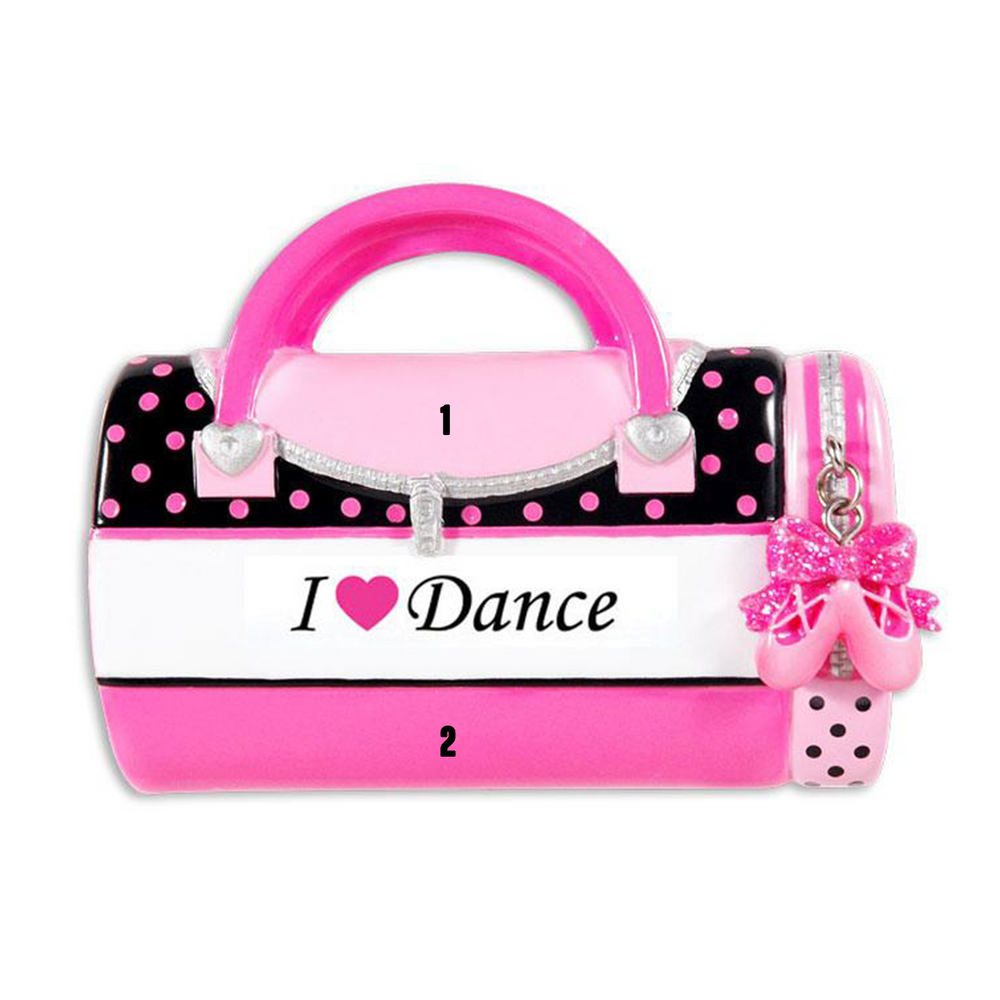 I Love Dance - Pink Bag (7471026536622)