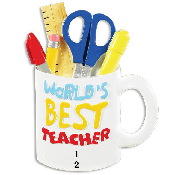 World's Best Teacher - Mug (1741755285617)